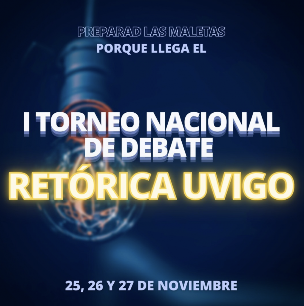 Retórica Vigo organiza su primer torneo nacional clasificatorio pata la Liga Española de Debate Universitario LEDU