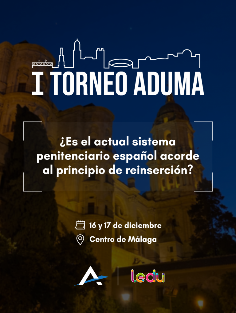 El Torneo Nacional de Debate de Aduma será clasificatorio para la Liga Española de Debate Universitario LEDU