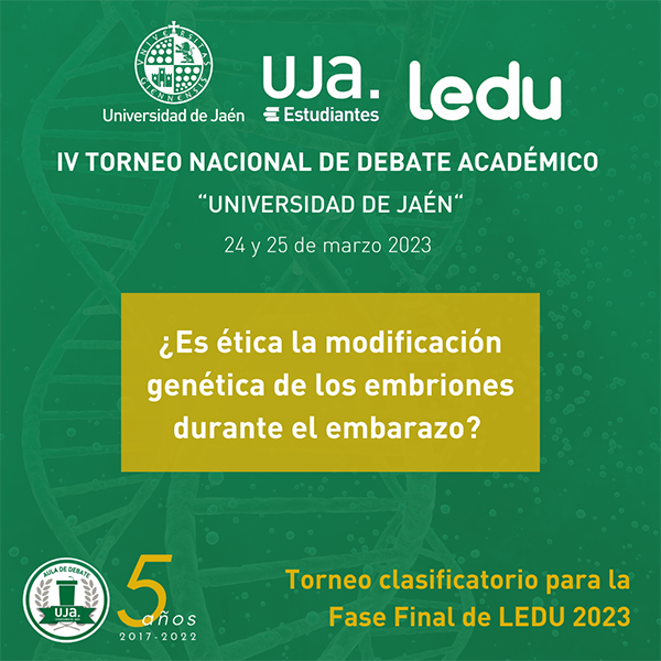 IV Torneo Nacional de Debate Académico ‘Universidad de Jaén’