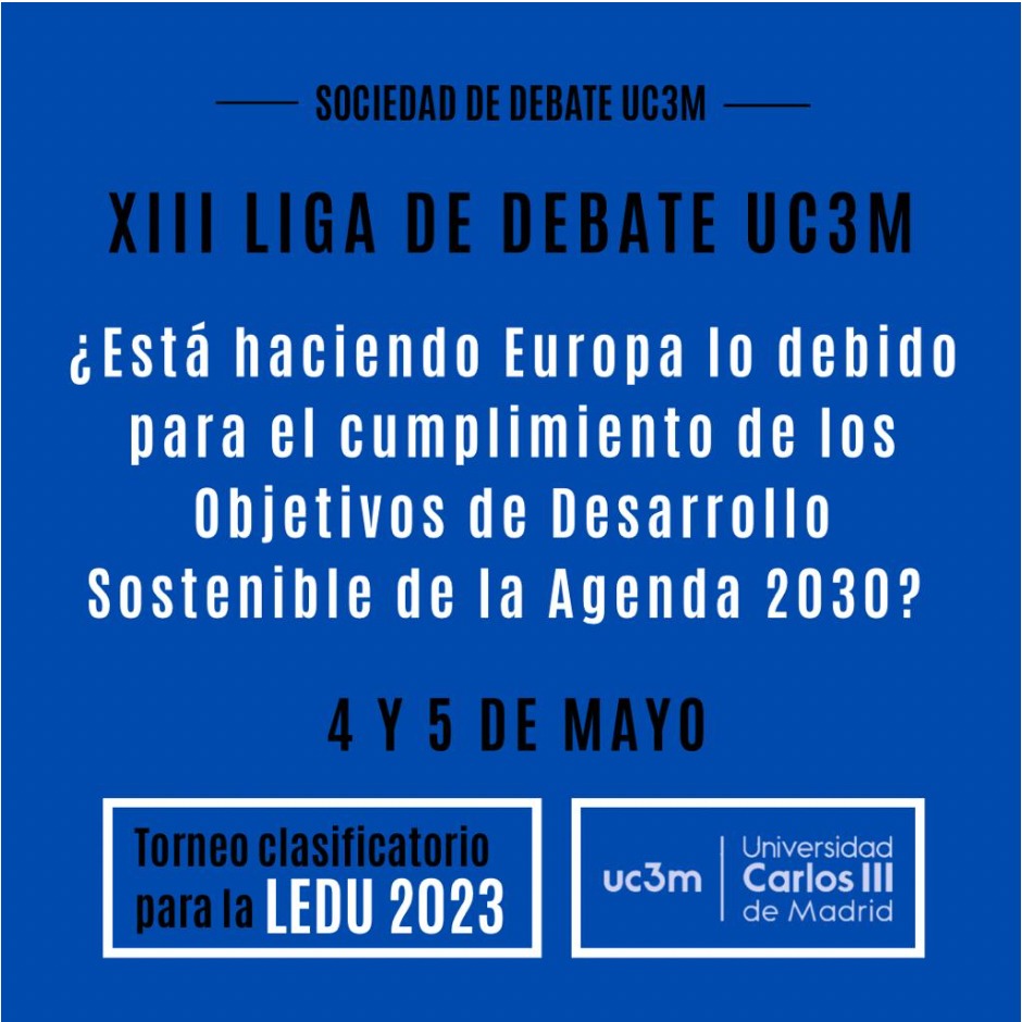 XIII Liga de Debate UC3M LEDU